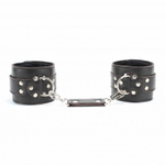 Коричневые оковы из мягкой кожи (Цвет: коричневый)