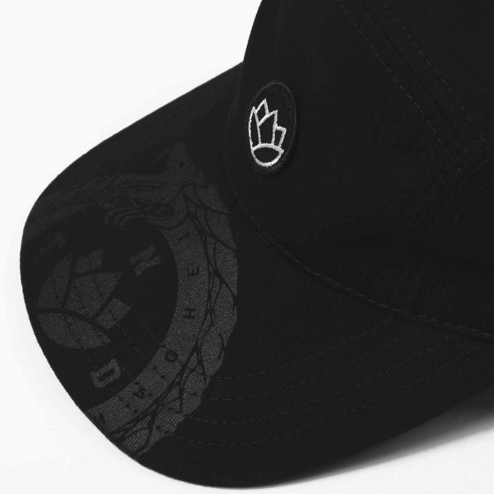 Кепка Тандем Тэндай Black Lotus 6-ти панельная черная