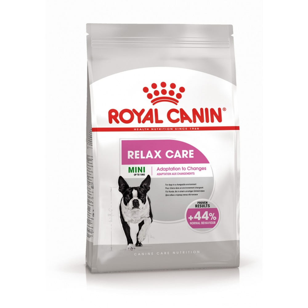 Royal Canin Mini Relax Care Корм сухой для взрослых собак мелких размеров подверженных стрессу, 3 кг