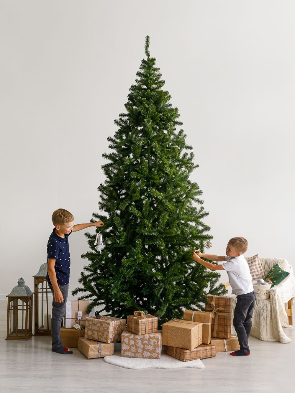 ель искусственная "Рублевская" интерьерная