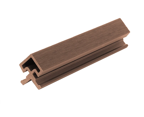 Угол внешний из ДПК CO-EX MIX для фасадной панели 57х57х3600 мм терракот