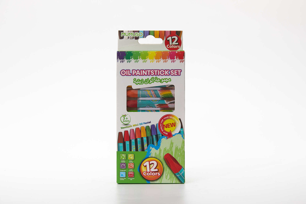 Набор масляных красок Mumuso — безопасная и яркая мини-масляная пастель