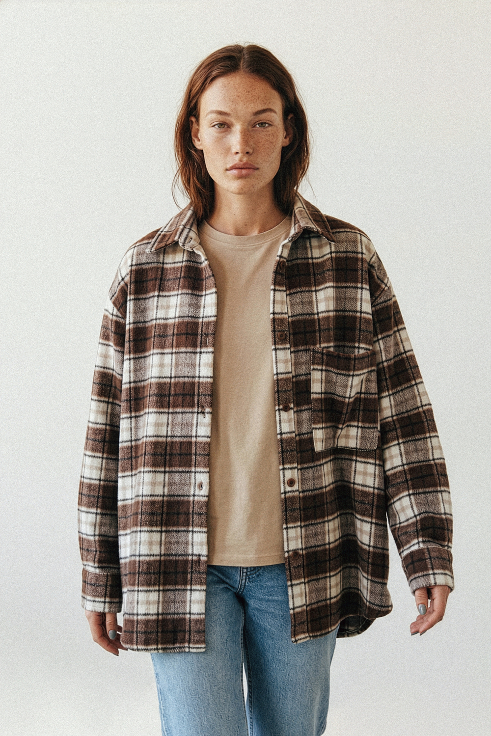 Рубашка Flannel Bitter Chocolate