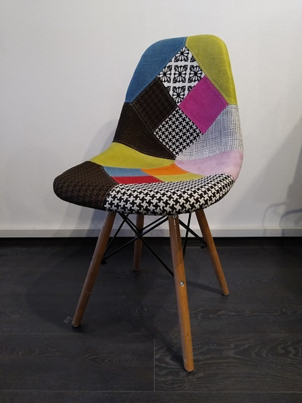 СТУЛ ПЭЧВОРК 8078 РОЗОВЫЙ