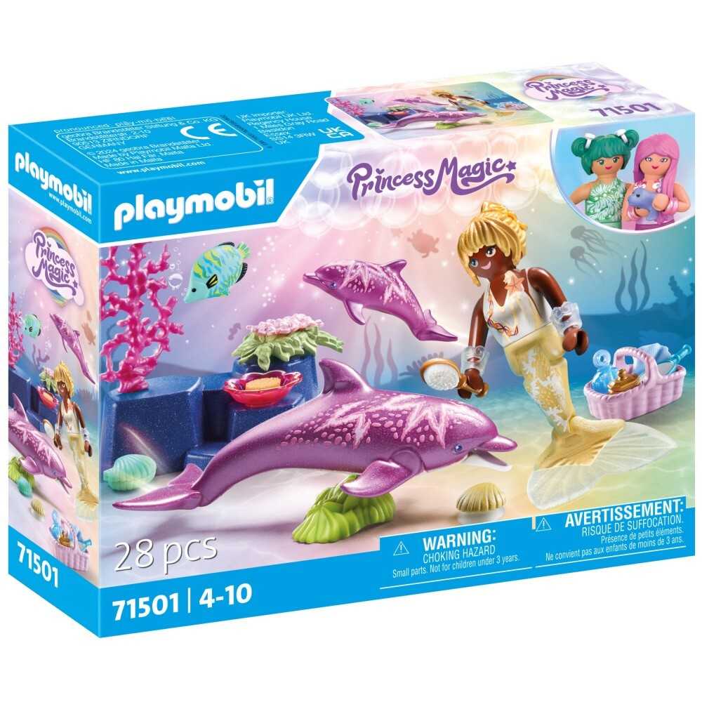 Playmobil - Принцесса Волшебная Русалочка с дельфинами 71501 / артикул   71501  / GTIN 4008789715012