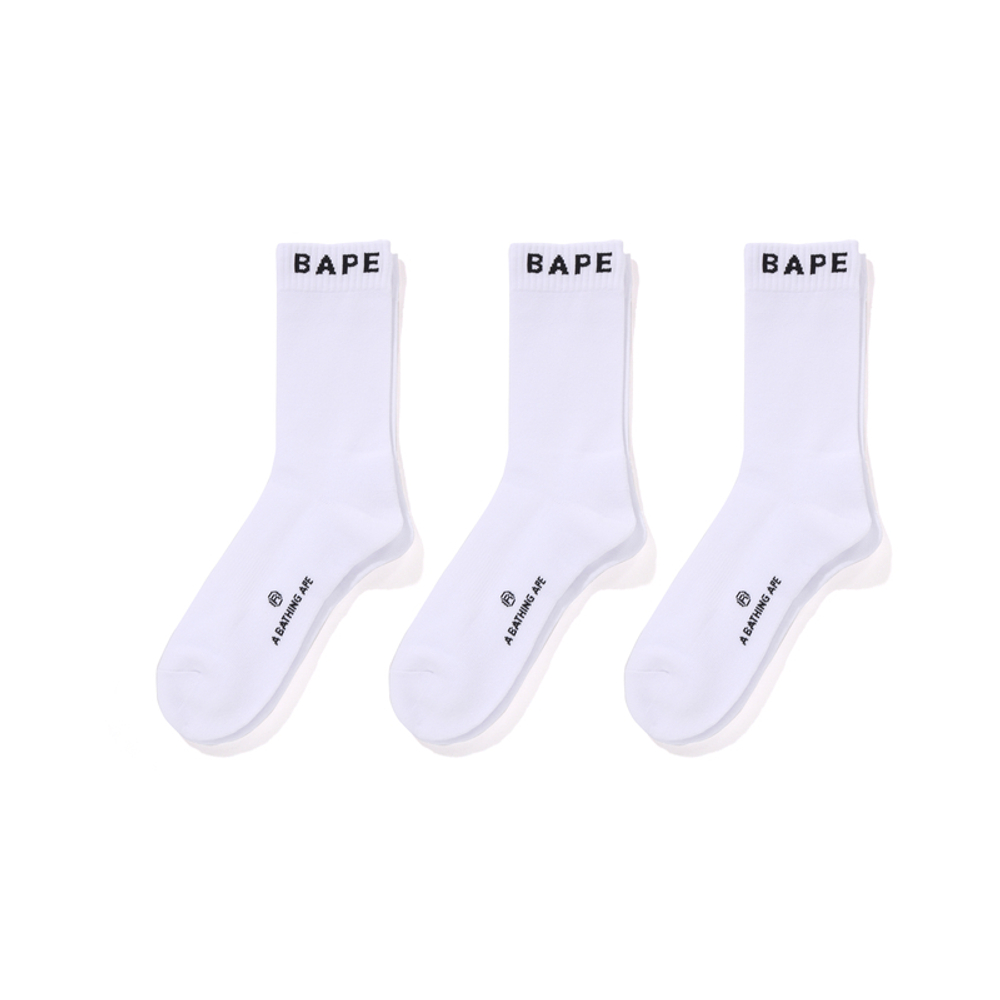 A Bathing Ape Bathing Ape Crew Socks
