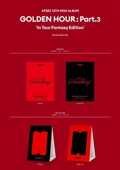 Альбом ATEEZ - GOLDEN HOUR : Part.3 [In Your Fantasy Edition]
