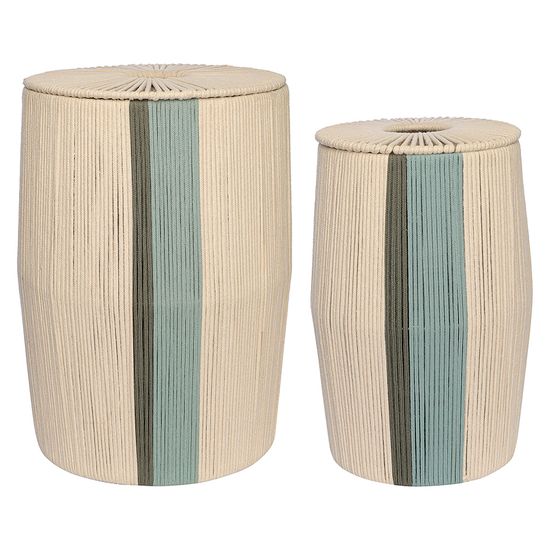 Корзина плетеная conga green из коллекции ethnic, размер m