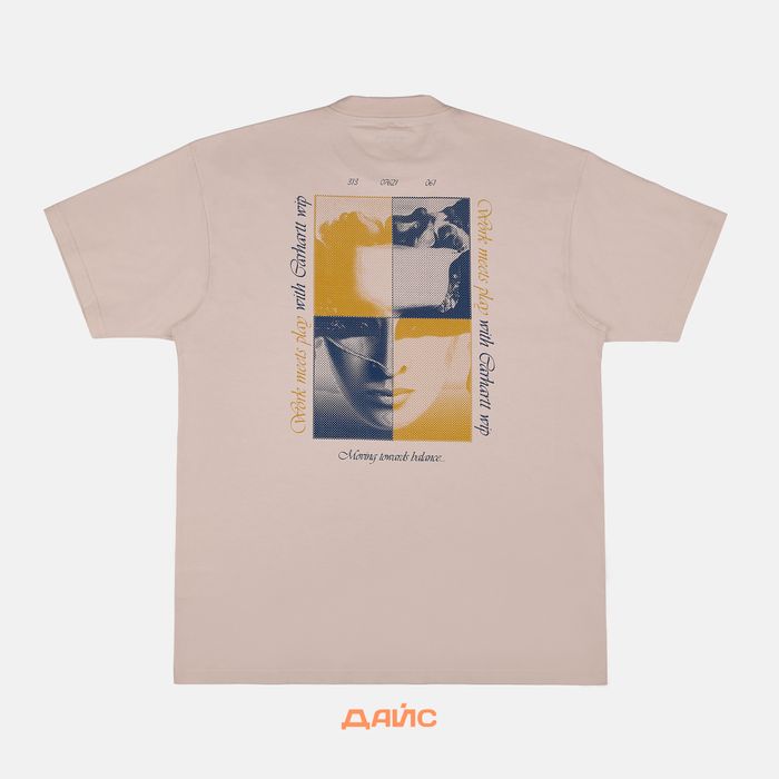 Футболка мужская Carhartt WIP Work & Play артикул:I033264_tonic - купить в магазине Дайс