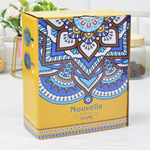 Кокотница с ручкой "Arabesque" 20,3*15,3*5,5см (синий)