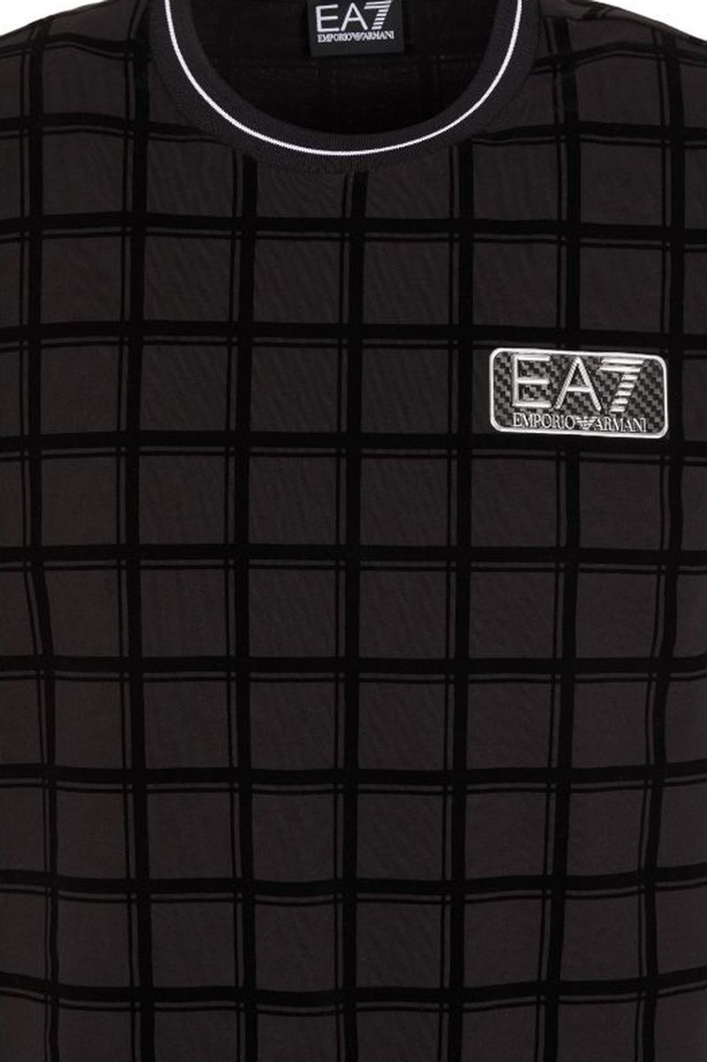 Мужская теннисная футболка EA7 Man Jersey T-Shirt - black