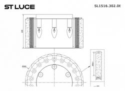 Накладной светильник ST-Luce Delight SL1516.302.06