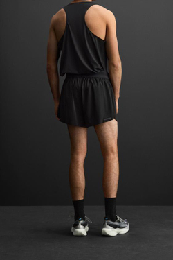 ZARA КОРОТКИЕ ШОРТЫ ДЛЯ БЕГА, ЧЕРНЫЙ