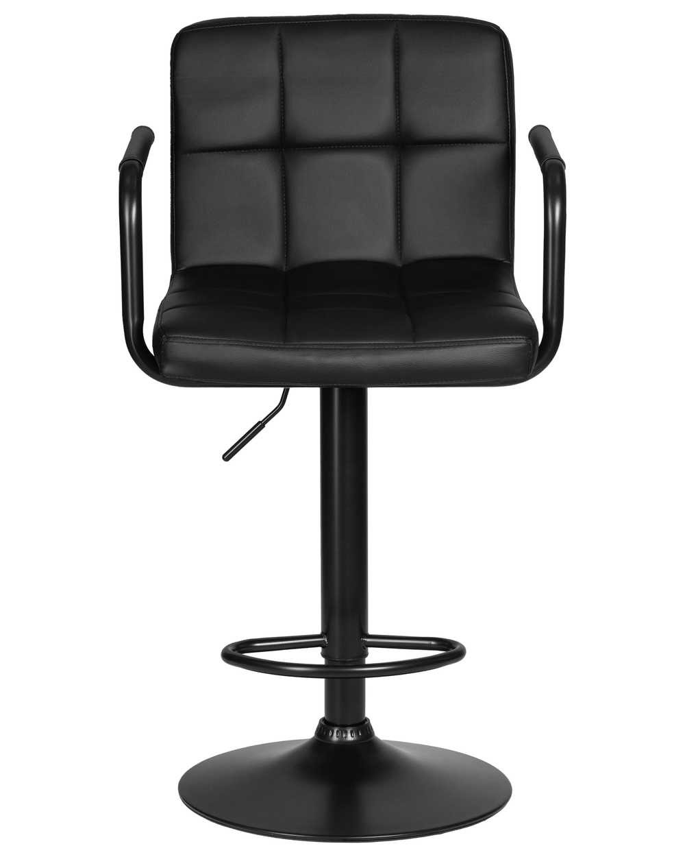 Стул барный DOBRIN KRUGER ARM BLACK, черный