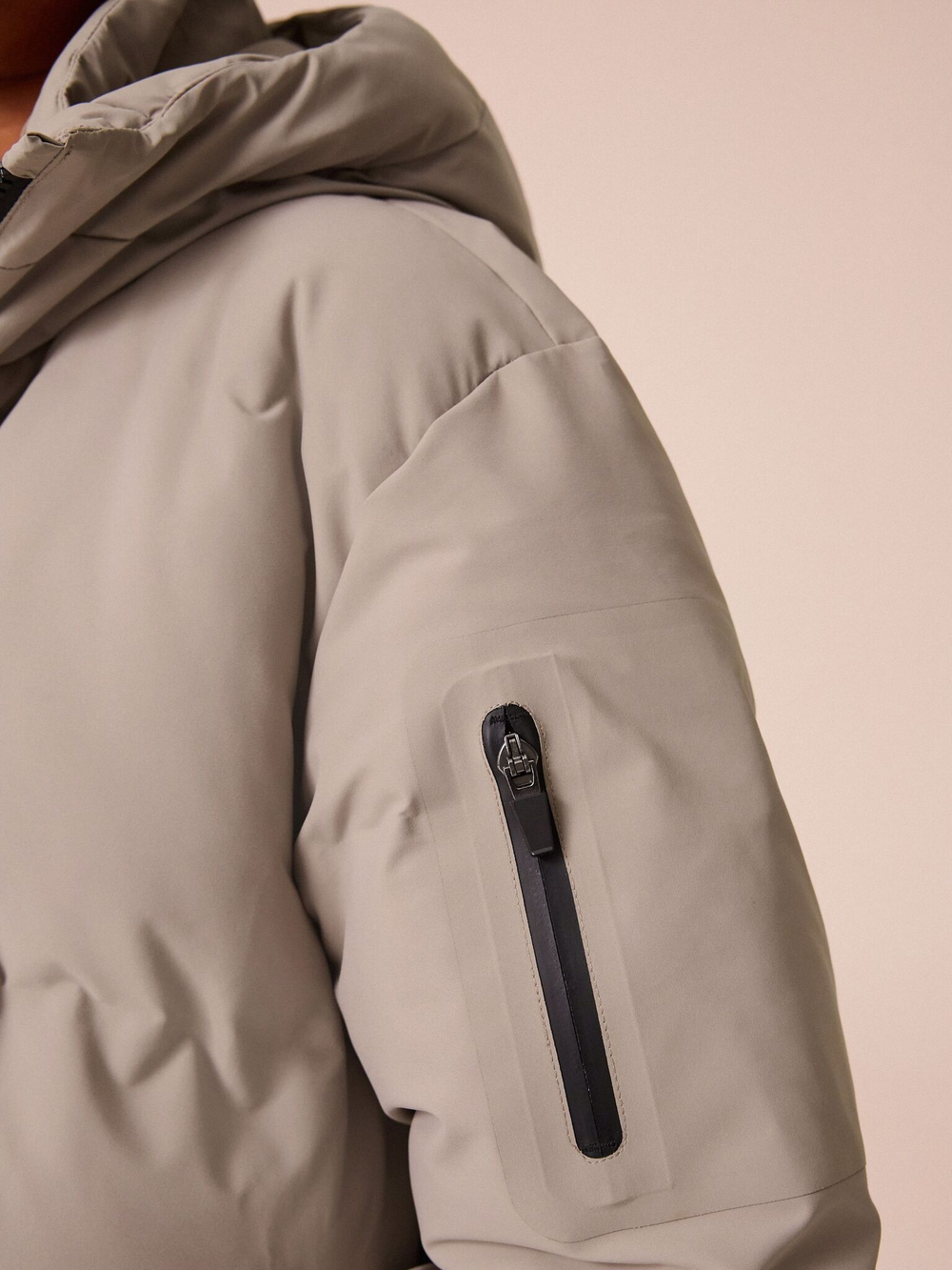 Пуховик непромокаемый для мальчика Next 414-149, Бежевый