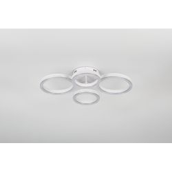 Светильник потолочный светодиодный Rivoli Juniper 6187-702 LED 75 Вт 3000-6000К белый с пультом | Rivoli