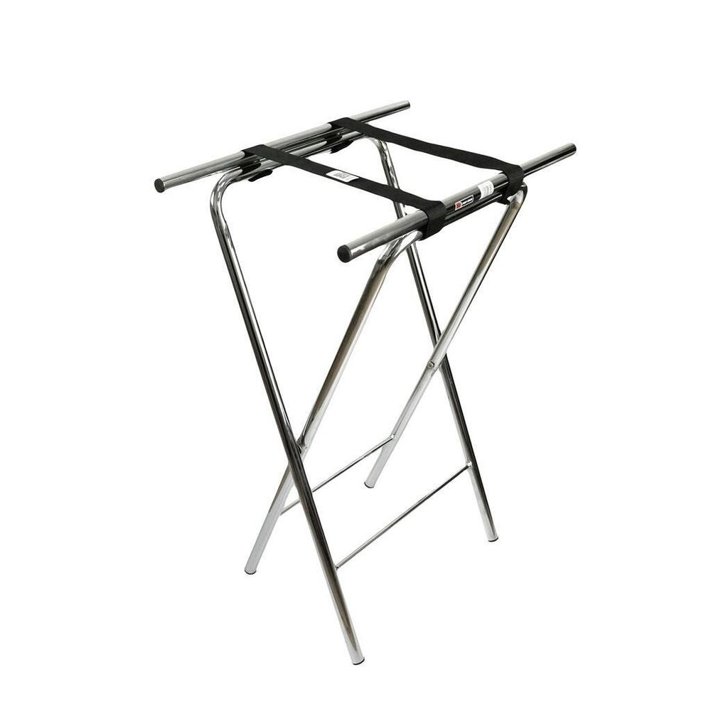 Подставка стойка напольная для подносов 52,8*35*74,5 см, нерж. (триджек) P.L. - BarWare