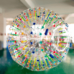 Светящийся зорб «Магический шар» ТПУ, диаметр 2.8 м без сидений