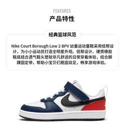 Детские кроссовки Nike Court Borough Low 2 'USA' DO7447-101