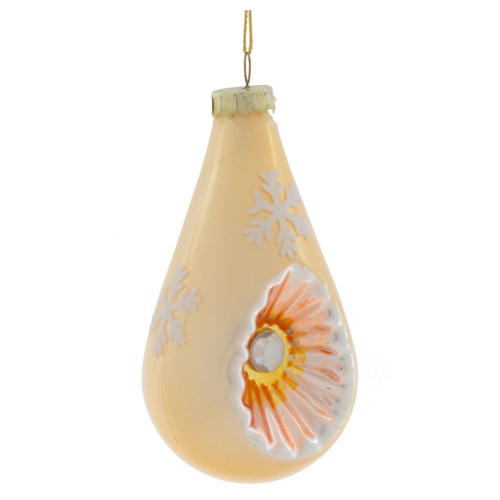 GAEM Украшение новогоднее "Капля", L6,5 W5 H12,5 см