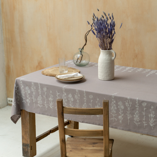 Скатерть «Саунд» 130х210 | сиреневый