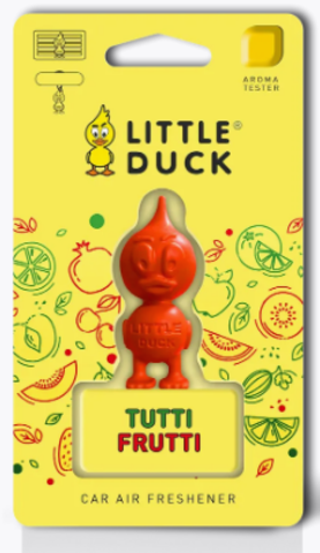 Ароматизатор-игрушка MIODORE 3D -Polymer "LITTLE DUCK" LD-11 TUTTI-FRUTTI