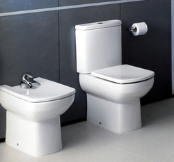 Унитаз напольный Roca Dama Senso Compact 342518000