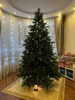 Ель искусственная «Бавария» (Литая хвоя) 210 см / 2.1 м