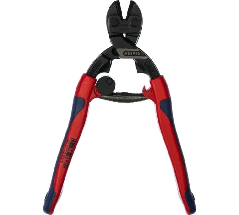 KNIPEX CoBolt болторез, пружина, с выемкой, L-200 мм,рез: провол. мягк. d 6 мм, ср. d 5.2 мм, тв. d , шт