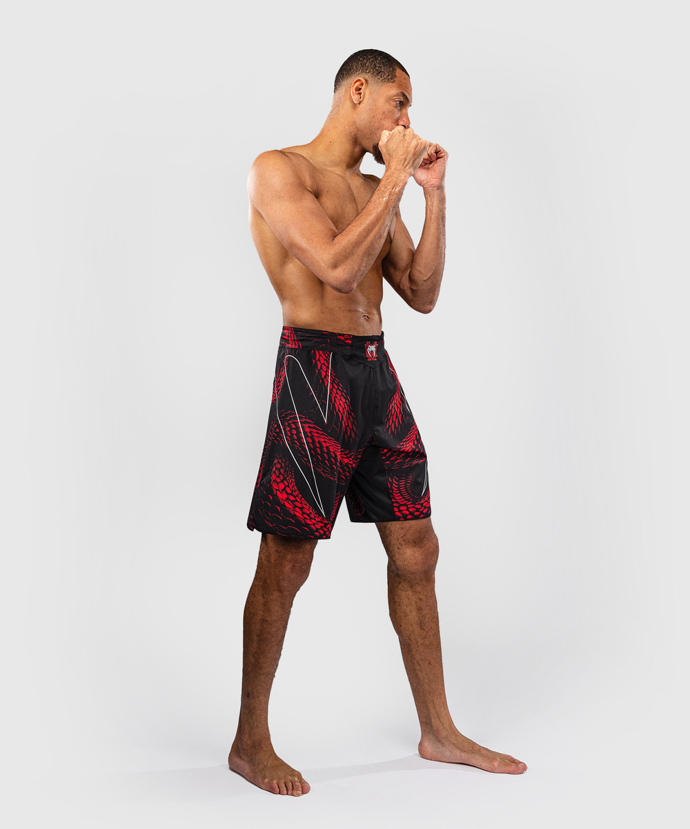 Шорты ММА Venum Matupa Black/Red/Silver