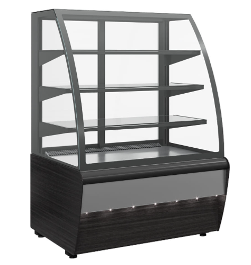 Кондитерская витрина CARBOMA ВХСв-1,3д FLANDRIA STANDARD (K70 VV 1,3-1)