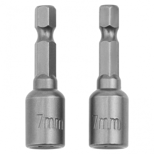 Биты с торцевыми головками 7 мм, 45 мм, 2 шт. Matrix