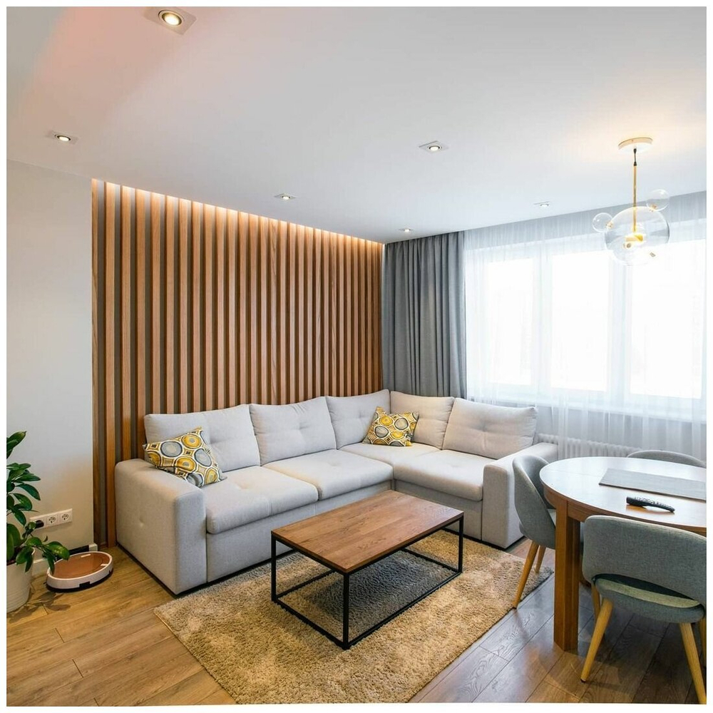 Декоративные рейки из Ясеня 50х50мм