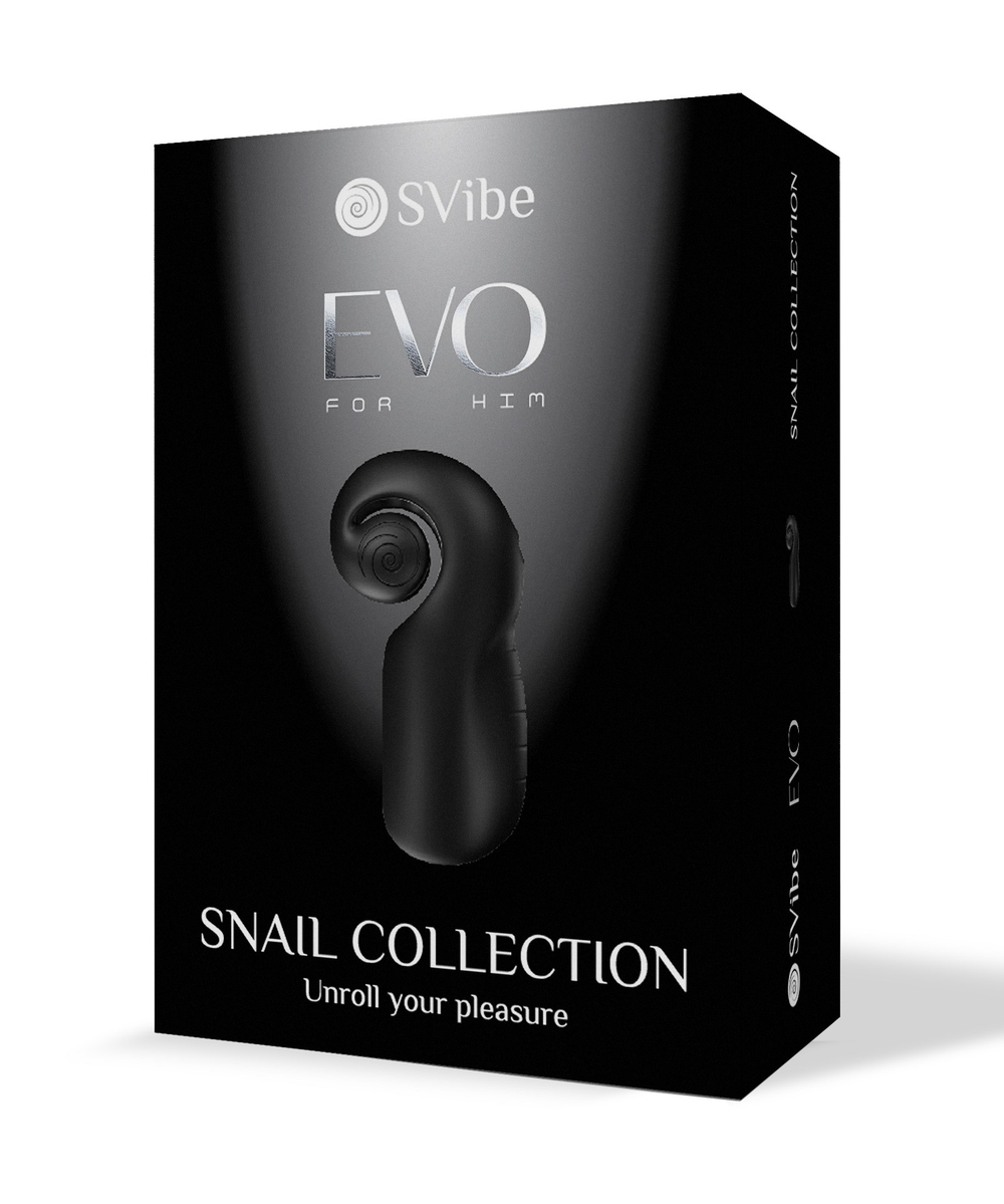 Инновационный SVibe EVO мастурбатор, черный
