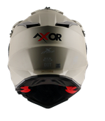Шлем AXOR X-CROSS DUAL VISOR NR, с визором, цвет никель (S)
