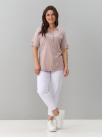 Блузка БЛ-122/бежевый