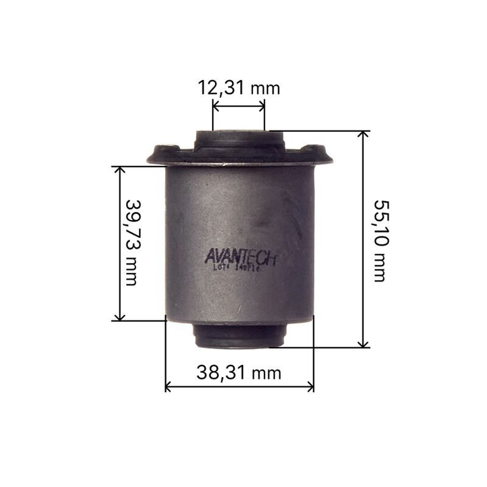 Сайлентблок переднего нижнего рычага задний Avantech ASB1028