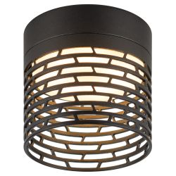 Светильник настенно-потолочный спот ЭРА OL53 BK под лампу GX53 черный IP20 | Накладные светильники