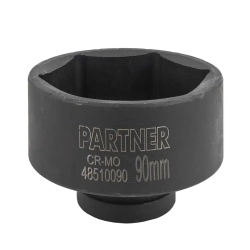 Головка ударная глубокая 90мм 1''(6гр) Partner PA-48510090