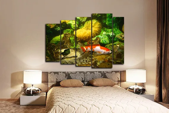 Модульная картина "Морской обитатель"