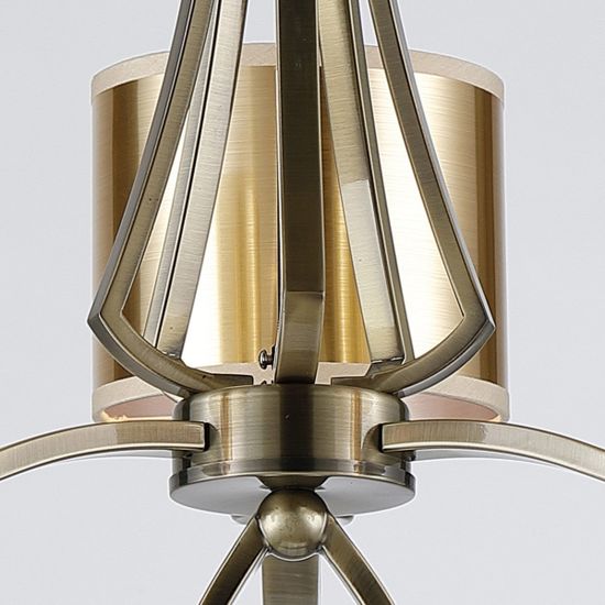 Люстра потолочная ILLUMICO E27  IL1802-3P-17 AB