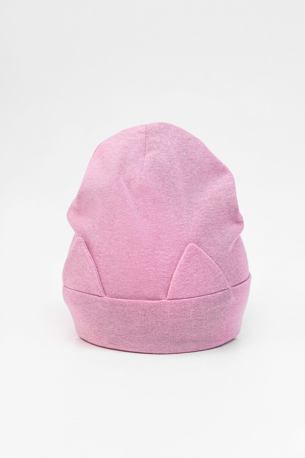 Шапка трикотажная КИС(Сухая роза меланж)