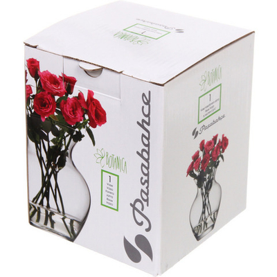 Ваза стеклянная 14,4см «Розочка» D43206/01