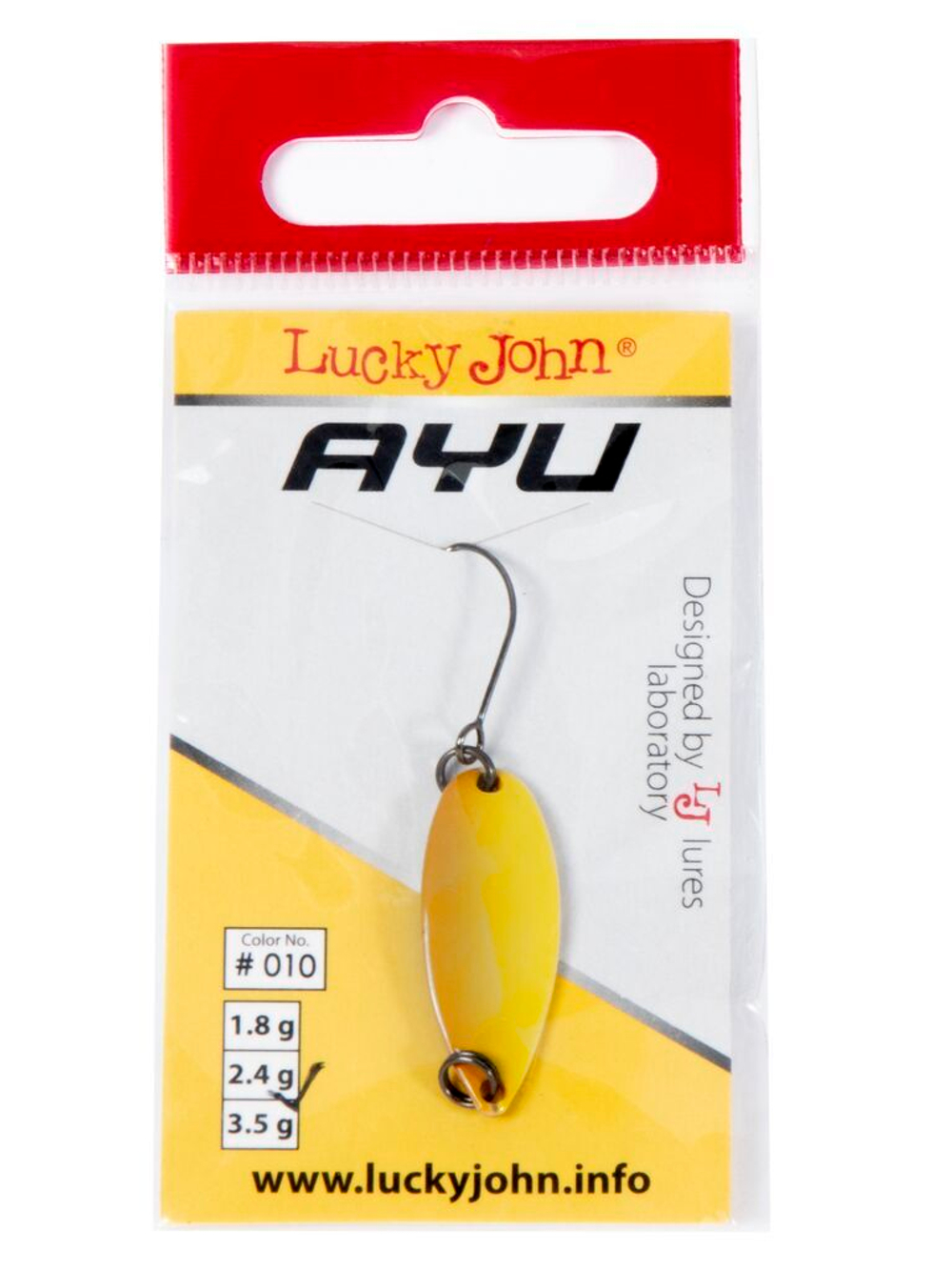 Блесна колеб. Lucky John TR AYU длин.29мм/02.4г 010