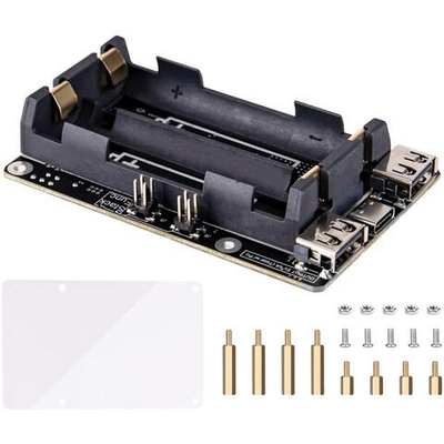 Источник бесперебойного питания для Raspberry Pi ИБП (резервное питание, через аккумулятор 18650)