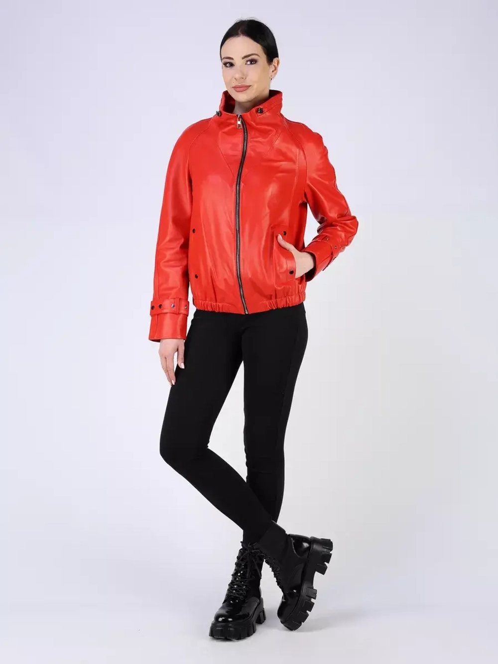 Кожаная куртка демисезонная Турция