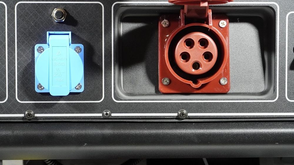 Генератор бензиновый Loncin LC13000S - [9 кВт / 380V] трехфазный