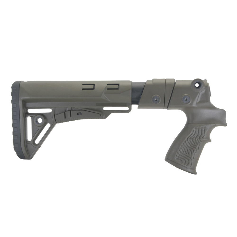 Приклад складной Mossberg 500/590, Maverick 88, DLG Tactical. Черный