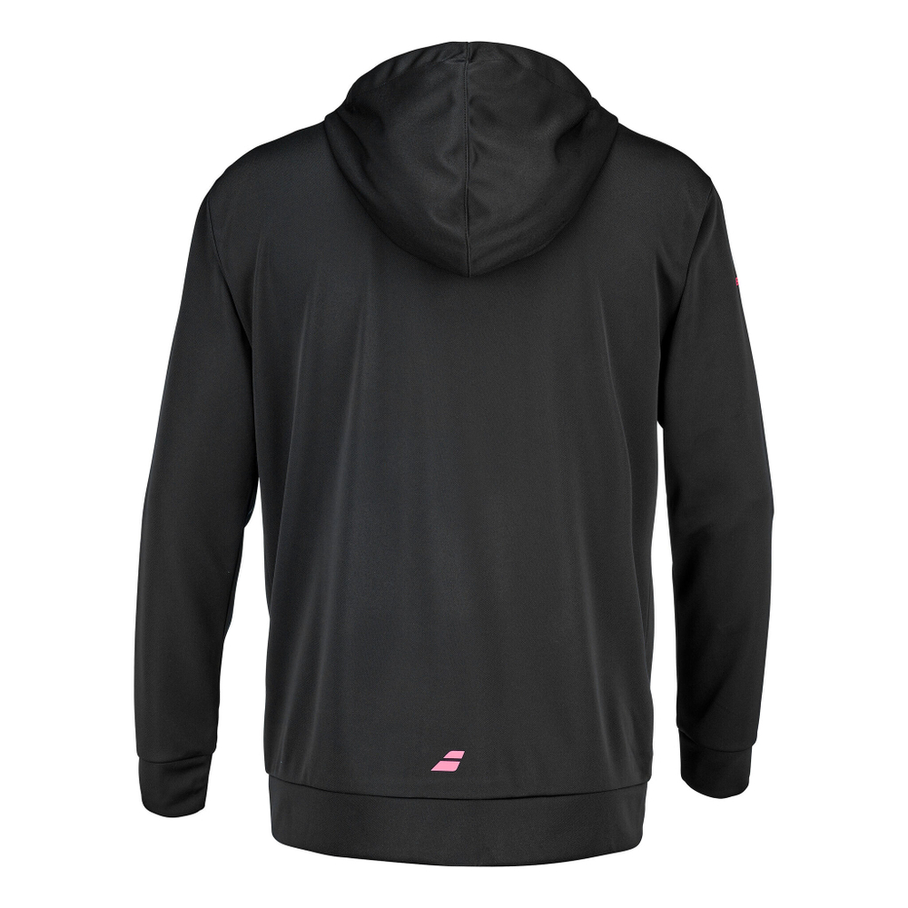 Мужская кофта теннисная Babolat Hoody Men - Black, Multicoloured