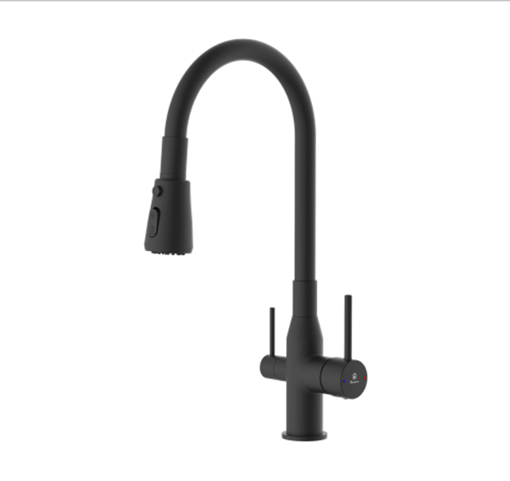 Мойка POLYGRAN ATOL-620 черный №16
